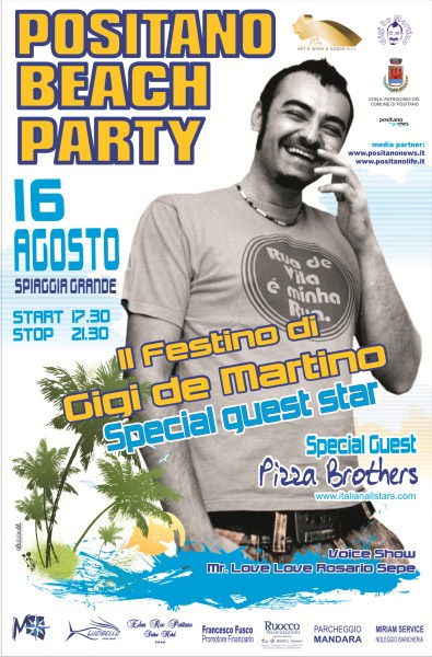 Positano Beach Party 2011